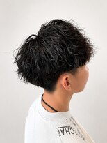 ユニヘアデザイン 徳島店(Uni. hair design)&nbsp;【ツーブロックマッシュ×ツイストスパイラル】