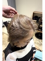 リフル 八王子(RIFULL)&nbsp;ハイライト　バレイヤージュ　脱白髪染め　　八王子白髪ぼかし