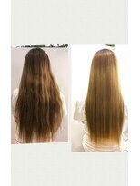 髪質改善 ソアリス 烏丸丸太町店(soiris)&nbsp;【髪質改善】ブローストレートエステ　before　after