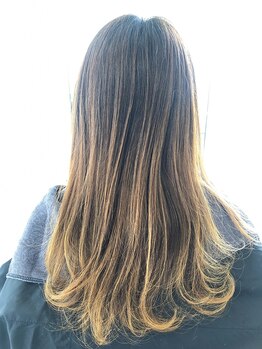 美容室 ライブヘアー(LIVEHAIR)の写真/【iNOA】オイルの力で高発色&ダメージレスな仕上りに…＊オイルカラーだからできる艶と手触りを体験して☆