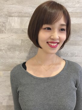 ラグシーセカンド(RAGCIE 2nd) 【Rio】ブルーラベージュ×ショートボブ