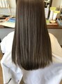ヘアーデザイン シーベル(HAIR DESIGN SEA BELLE) クオリティ高いストレートを実現します。