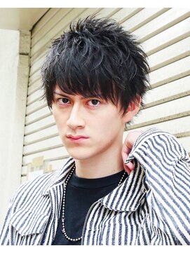 ブルーダー(Bruder) THE王道のコバルトマッシュ　ショートレイヤー