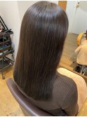 髪質改善_オリーブアッシュ _オリーブベージュ