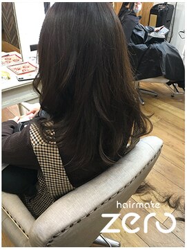ヘアメイクゼロ 坂戸駅前店(hairmake zero) スロウカラー　ナチュラルブラウン