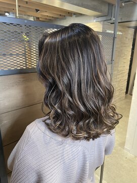 ユアーズヘア 新宿WEST(youres hair) コントラストハイライト☆迫口