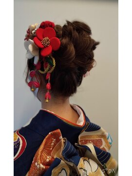 ヘアサロン ナヴィ 赤坂(NaVie AKASAKA) 振袖アップ