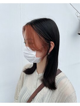 パウダーヘアー ルミニティ(powder hair luminity) アプリコットオレンジ◎20代30代40代