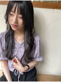 ホワイトグレージュ イヤリングカラー