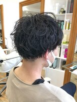 ヘッズ 本八幡店(HEADS)&nbsp;MEN'S HAIR  センターパート　ツイストスパイラル　韓国マッシュ