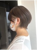 束感ショート　イヤリング