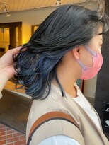 ルチカ(Luccica)&nbsp;【Luccica】インナーカラー × ブルーブラック