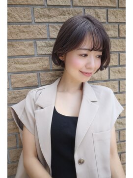 ユートラクト 守口竜田通り店(U-tract) 【U-tract 】大人女性のやわらか韓国風ボブ