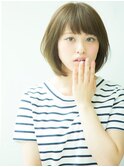 チェリーブラウンダークアッシュボブ