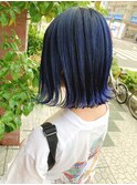 #ブルーカラー#夏カラー#髪質改善トリートメント