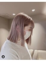 ベレーザ 渋谷(BELEZA)&nbsp;4012グレーベージュ艶髪ミルクティーアッシュハイトーンカラー