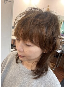 ファンヘアメイク(Fun hair make) 大人マッシュウルフ