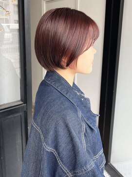 ディレクト(Direct) 《Direct》ショートボブピンクインナーカラー