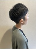 刈り上げショートスタイル