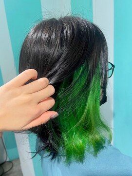 マティーナ ヘアー 池袋(Matina hair) 【インナーグリーン】20代30代40代50代