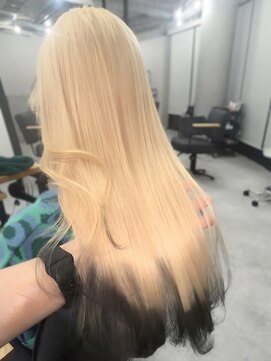 アンバランスオオサカ(UNBALANCE OSAKA) ★抜きっぱなし/エンドカラー/金髪/ハイトーンカラー【JUNYA】