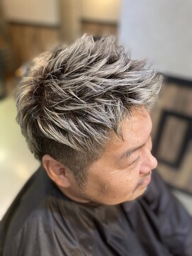 オーブ ヘアー リリー 博多2号店(AUBE HAIR lily) メンズハイトーン