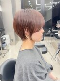 20代30代40代50代/丸みショート/クビレ/前髪あり/表参道