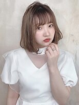 ニスル 上尾店(NISURU) 似合わせカット/大人ガーリー/ダークアッシュ/着物/上尾/上尾駅