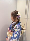 成人式 アップスタイル