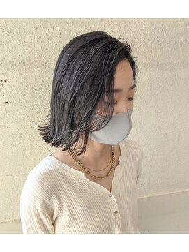 ボアップ(boappu) #暗髪#透明感カラー#カラー#ブリーチカラー