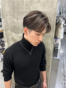 メンズサロン キング 梅田店(Men’s salon K!ng) 波巻きツイストスパイラルパーマ/フェザーパーマ/眉毛/メンズ