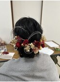アップヘア/卒業式セット/お呼ばれヘアセット