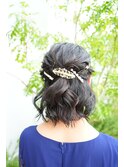 ★ヘアセット/結婚式/お呼ばれ/洋装/和装