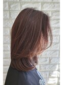20代30代40代50代×ミディアムローレイヤー×イノアカラー