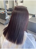 オイルカラーボルドー高知美容院