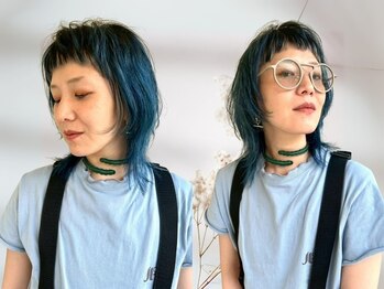 ペスカケイクリエイティブ(PESCA K-CREATIVE)の写真/【髪質×肌色×瞳の色】実力派スタイリストが診断。「私」史上最高に似合うヘアカラーを叶えます