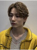 フェザーパーマニュアンスパーマコンマバングセンターパート