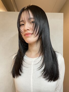 ムニ 一宮(mu:ni) レイヤーカット/一宮/髪質改善/託児