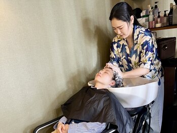 押上美容院 ヴィータ (vita)の写真/【ヘッドスパ当店人気No1】カット+プチヘッドスパ+ウルトラファインバブル¥6300