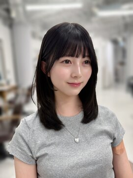 ハピネス 王寺店(Happiness) ミディアムレイヤー/レイヤーカット/前髪カット/顔周りカット