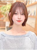 こなれヘア外ハネボブ愛されモテ髪ボブウルフ20代30代40代◎