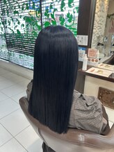 クリック 鎌取店 韓国風ブルーブラック