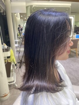 エアー 久留米(AIR) 【久留米】 暗めカラー/前髪カット/立体レイヤー