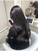 艶感たっぷり♪ダークラベンダーカラー