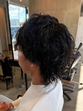 グランデュールオム(GRANDEUR HOMME) ルーズパーマ　サーフカール