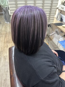 ラウラアンドロー(LAURA&RO) ダブルカラー/ケアブリーチ/インナーカラー/ベージュ【塚口】