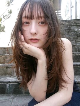 ヒュエ 表参道(Hue) ロングレイヤー/顔周りレイヤー／レイヤーカット/前髪/ボブ