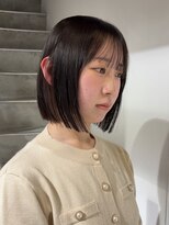 ヨーク(YOKE)&nbsp;ボブレイヤーボブ大人ボブココアブラウンミルクティーブラウン