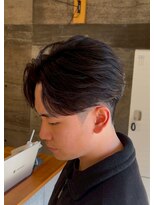 エッジ(EDGE)&nbsp;大分メンズ刈り上げショートマッシュフェザーパーマ