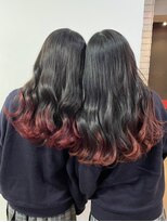 サクラ オモテサンドウ(SAKURA)&nbsp;夏休みに友達とお揃いグラデーションカラー/ダブルカラー